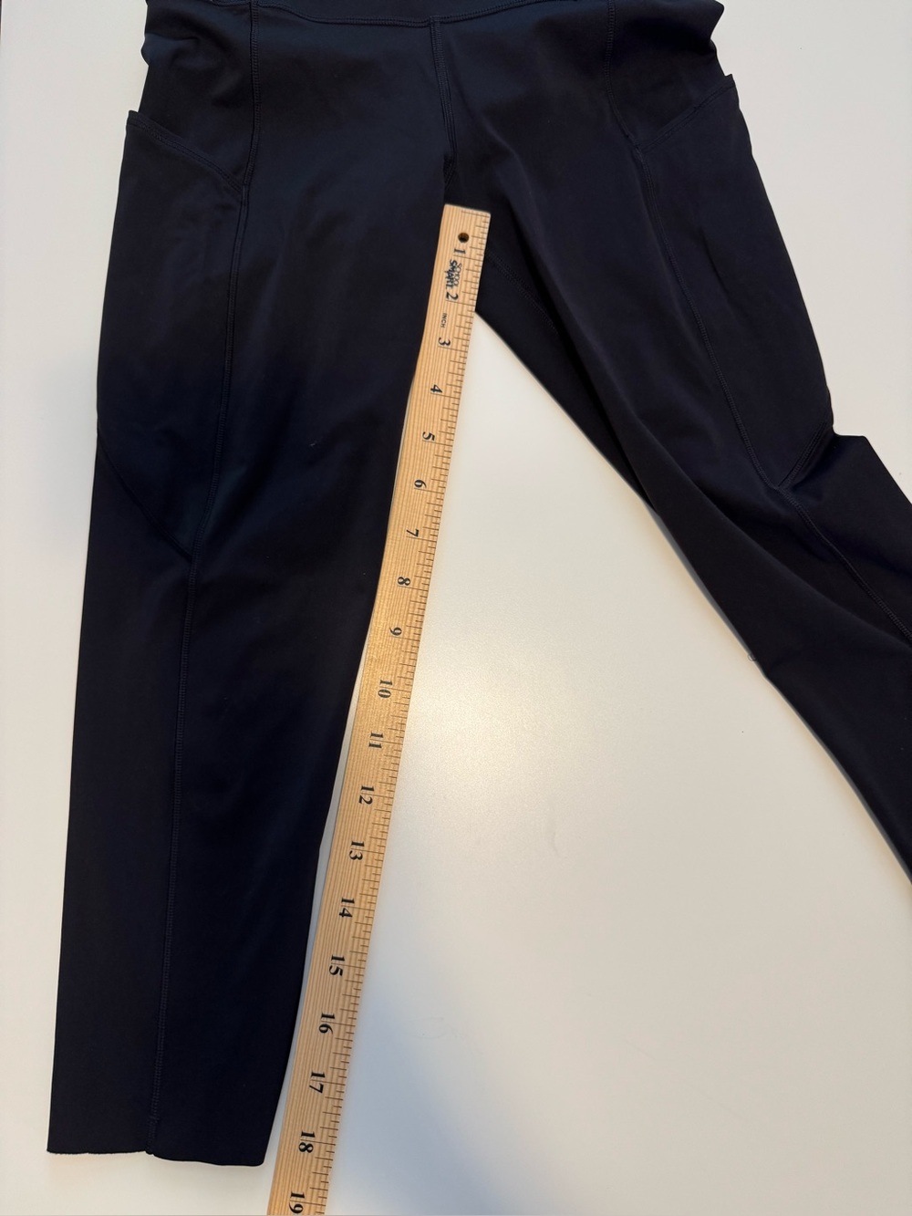 Lululemon Fast & Free Crop 5 pocket Leggings LW6BHGS Women’s size 4 - Picture 11 of 12